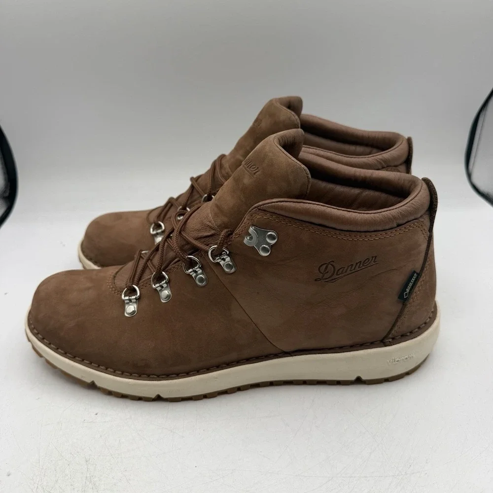 Danner Tramline Hiking Boots Mens Sz 10 D Brown Leather Waterproof Gore-Tex 917
